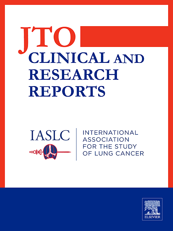 Go to journal home page - JTO Clinical and Research Reports